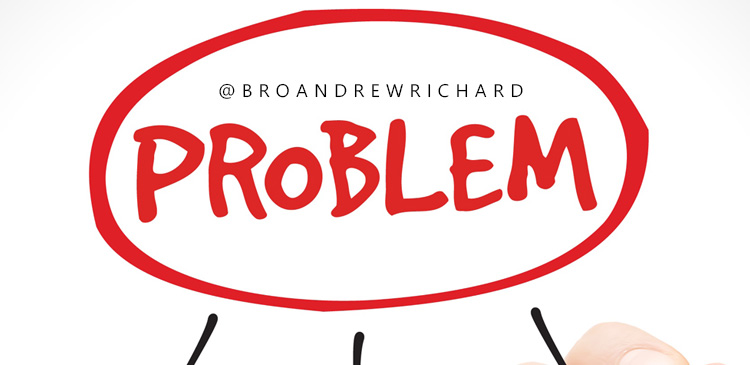 It’s easy to get comfortable and slip under the sheets of self-pity, avoiding reality. Why do we do that? We focus on the problem. We forget all about our Omnipotent God. 